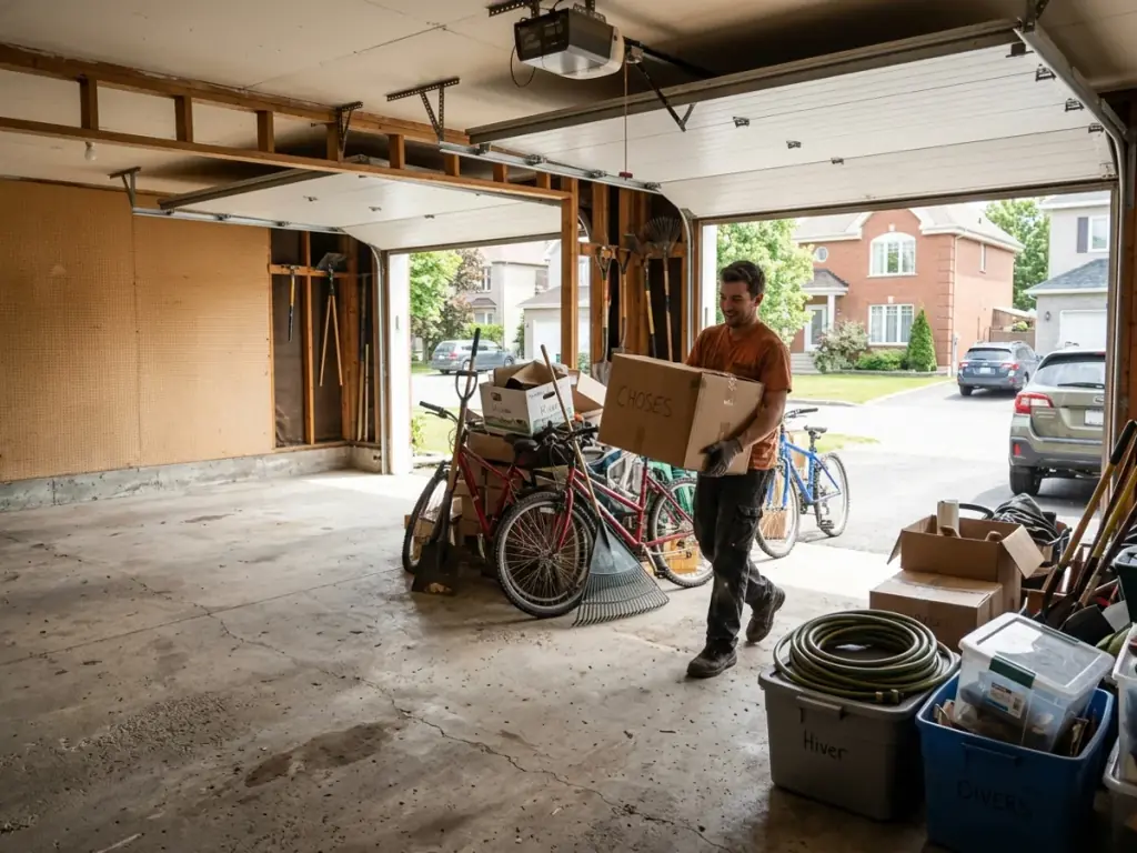 Débarras de garage à Québec