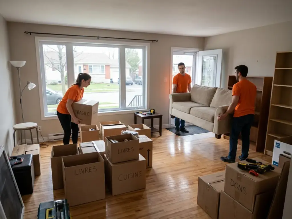 Débarras de maison complète à Québec