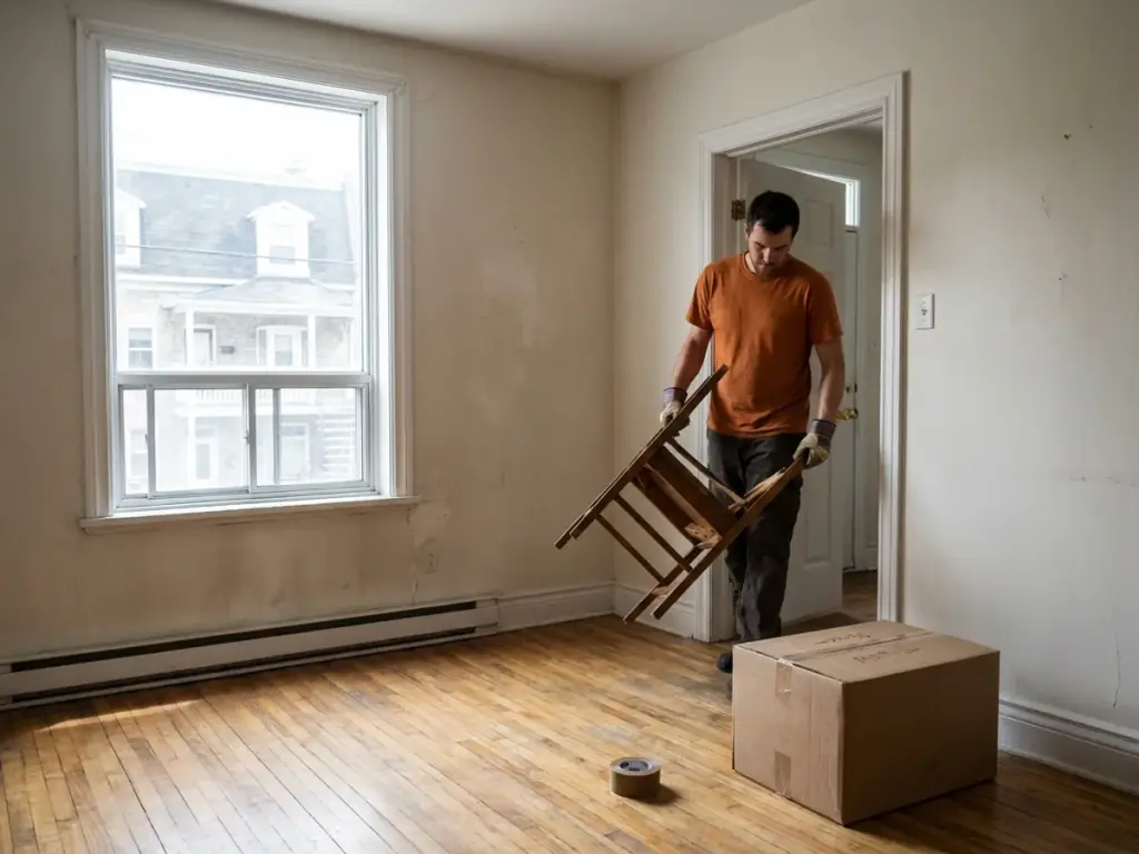 Débarras après déménagement à Québec